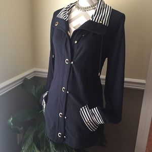 Navy Liz Claiborne coat